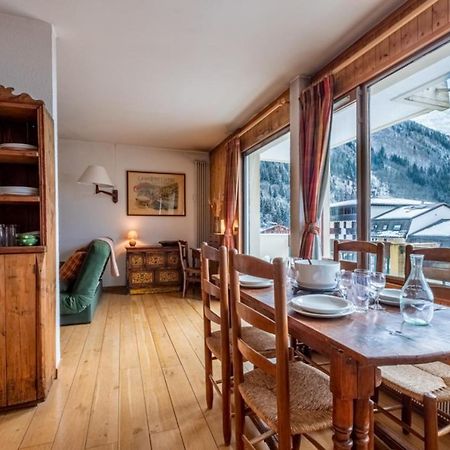 Apartment With Balcony And Mountain View 霞慕尼 外观 照片