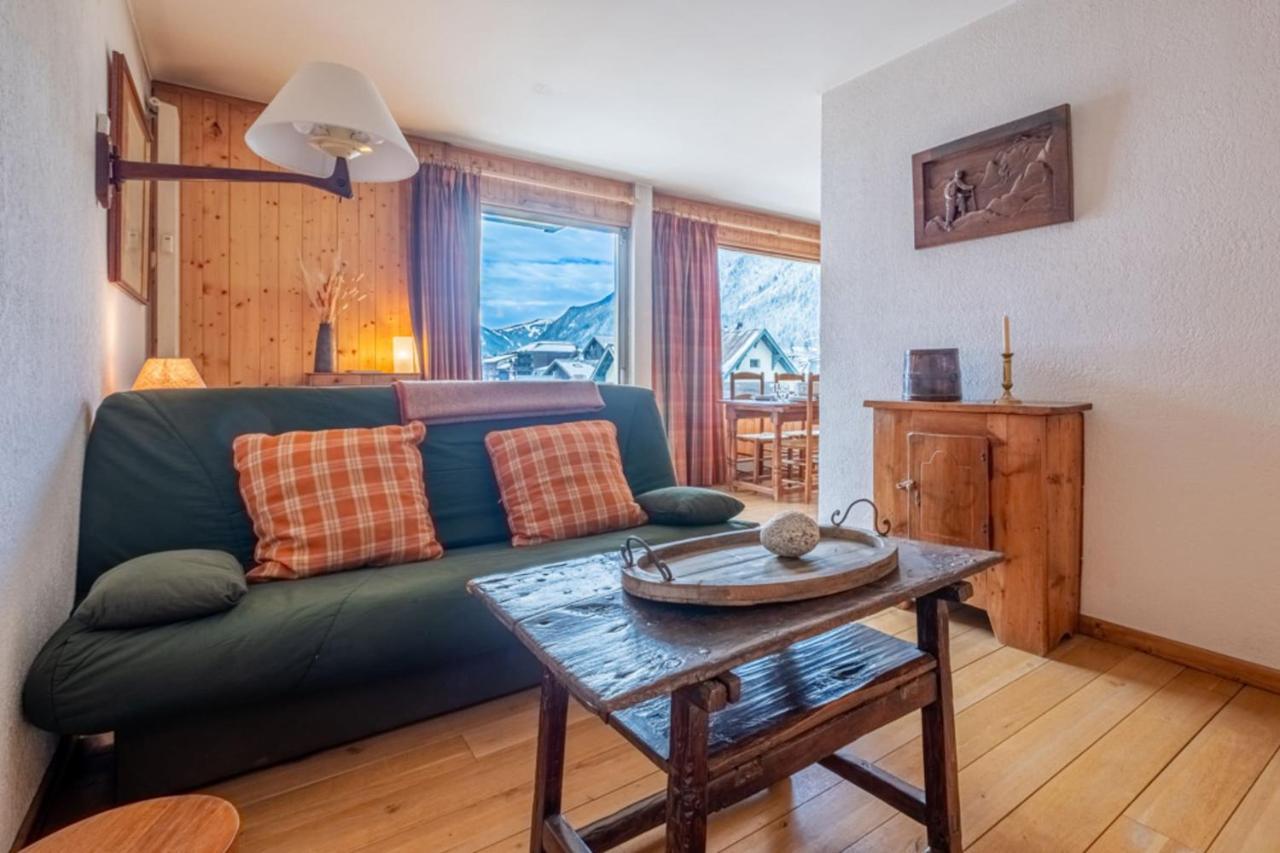 Apartment With Balcony And Mountain View 霞慕尼 外观 照片